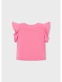 MAYORAL BLUZKA T-SHIRT KOSZULKA DLA DZIEWCZYNKI RÓZ 3008/73