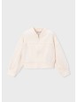 MAYORAL BLUZA  ROZPINANA DLA DZIEWCZYNKI  KREM 3456/36