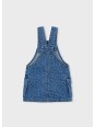 MAYORAL SUKIENKA JEANS OGRODNICZKA DLA DZIEWCZYNKI 3910/78