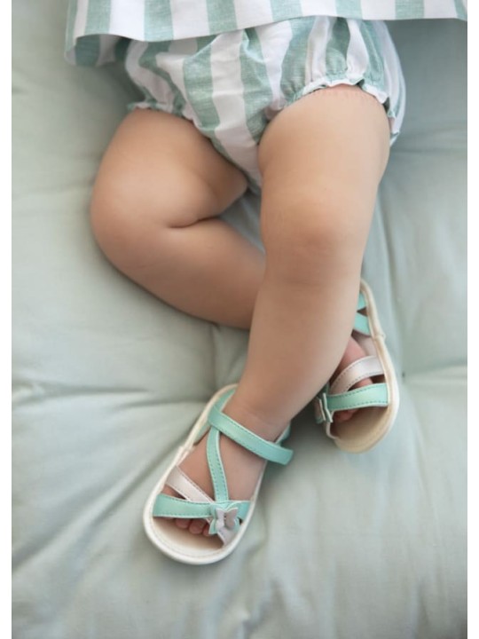 MAYORAL NEWBORN BUTY BUCIKI NIECHODKI DLA DZIEWCZYNKI SANDAŁKI 9635