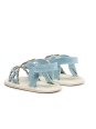 MAYORAL NEWBORN BUTY BUCIKI NIECHODKI DLA DZIEWCZYNKI SANDAŁKI BŁĘKIT 9745