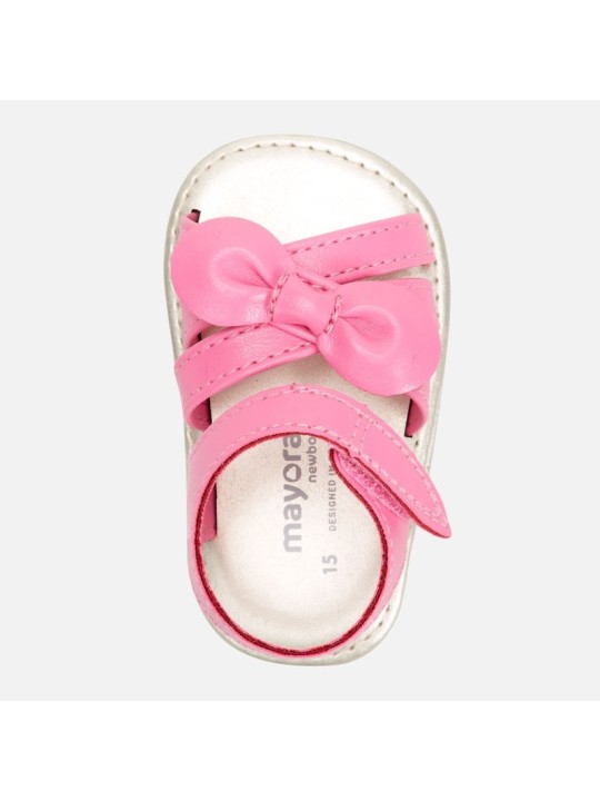 MAYORAL NEWBORN BUTY BUCIKI NIECHODKI DLA DZIEWCZYNKI SANDAŁKI RÓŻ 9288/61