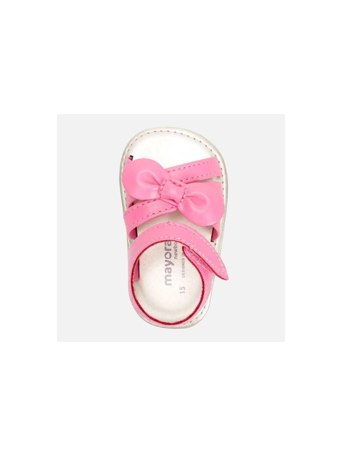 MAYORAL NEWBORN BUTY BUCIKI NIECHODKI DLA DZIEWCZYNKI SANDAŁKI RÓŻ 9288/61