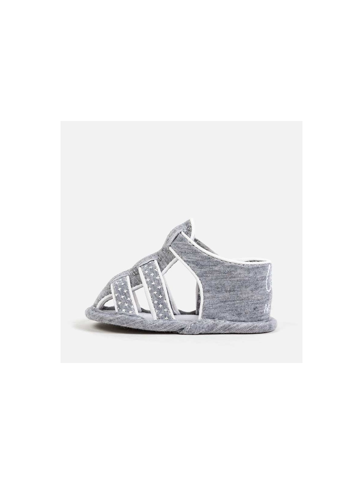 MAYORAL NEWBORN BUTY BUCIKI NIECHODKI DLA DZIECKA SANDAŁKI SZARE 9271/69
