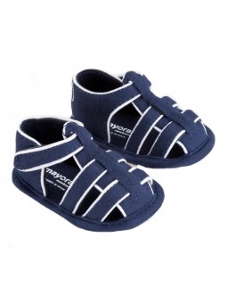 MAYORAL NEWBORN BUTY BUCIKI NIECHODKI DLA DZIECKA SANDAŁKI GRANAT 9271/74