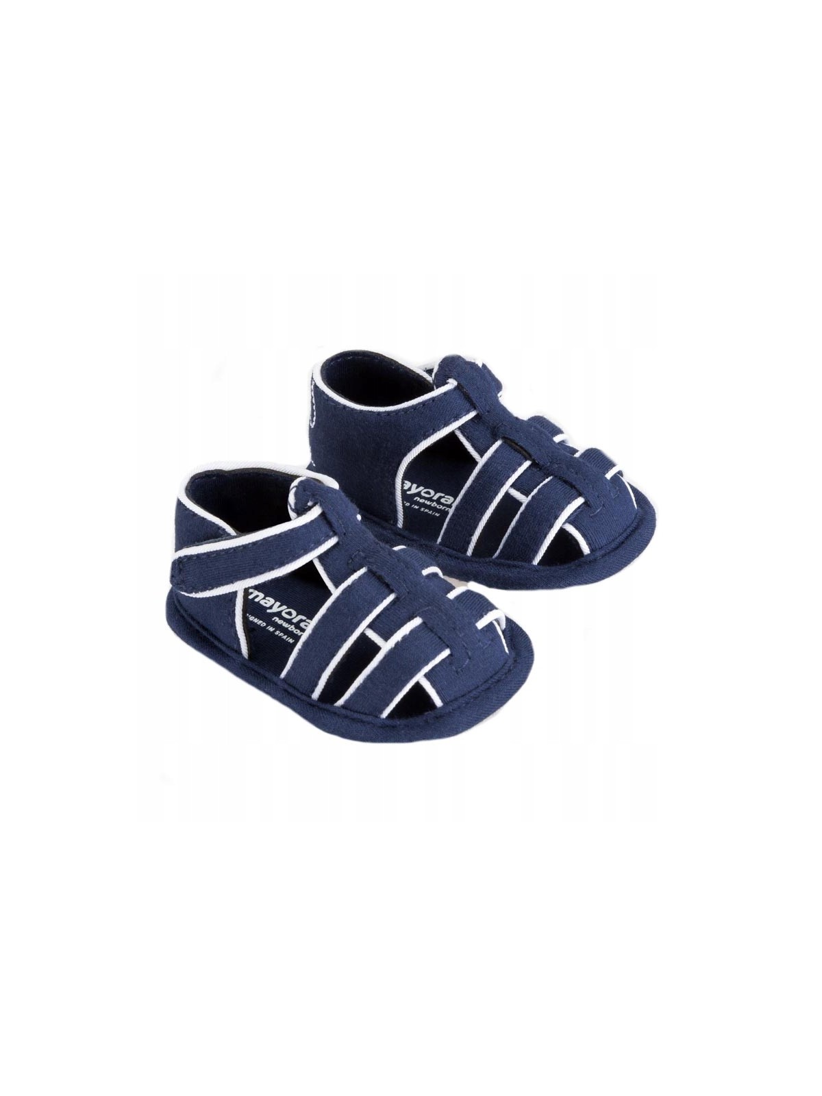 MAYORAL NEWBORN BUTY BUCIKI NIECHODKI DLA DZIECKA SANDAŁKI GRANAT 9271/74