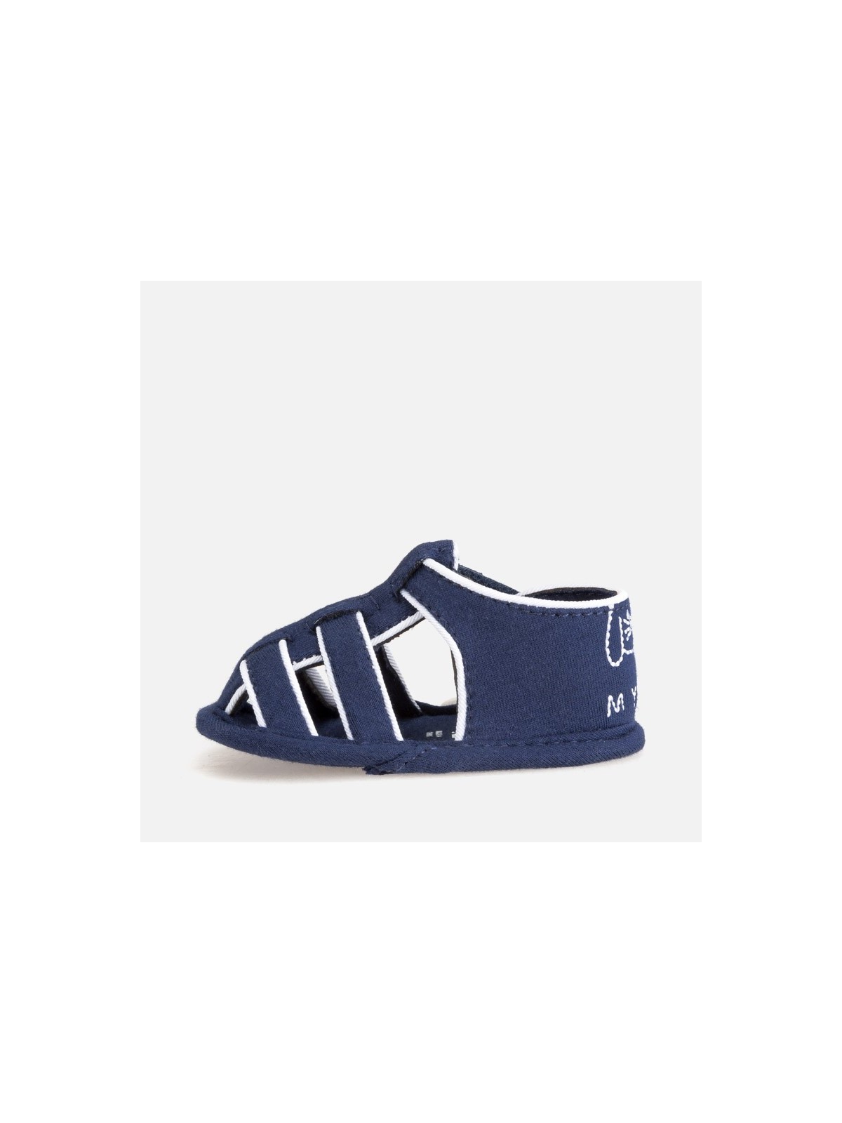 MAYORAL NEWBORN BUTY BUCIKI NIECHODKI DLA DZIECKA SANDAŁKI GRANAT 9271/74