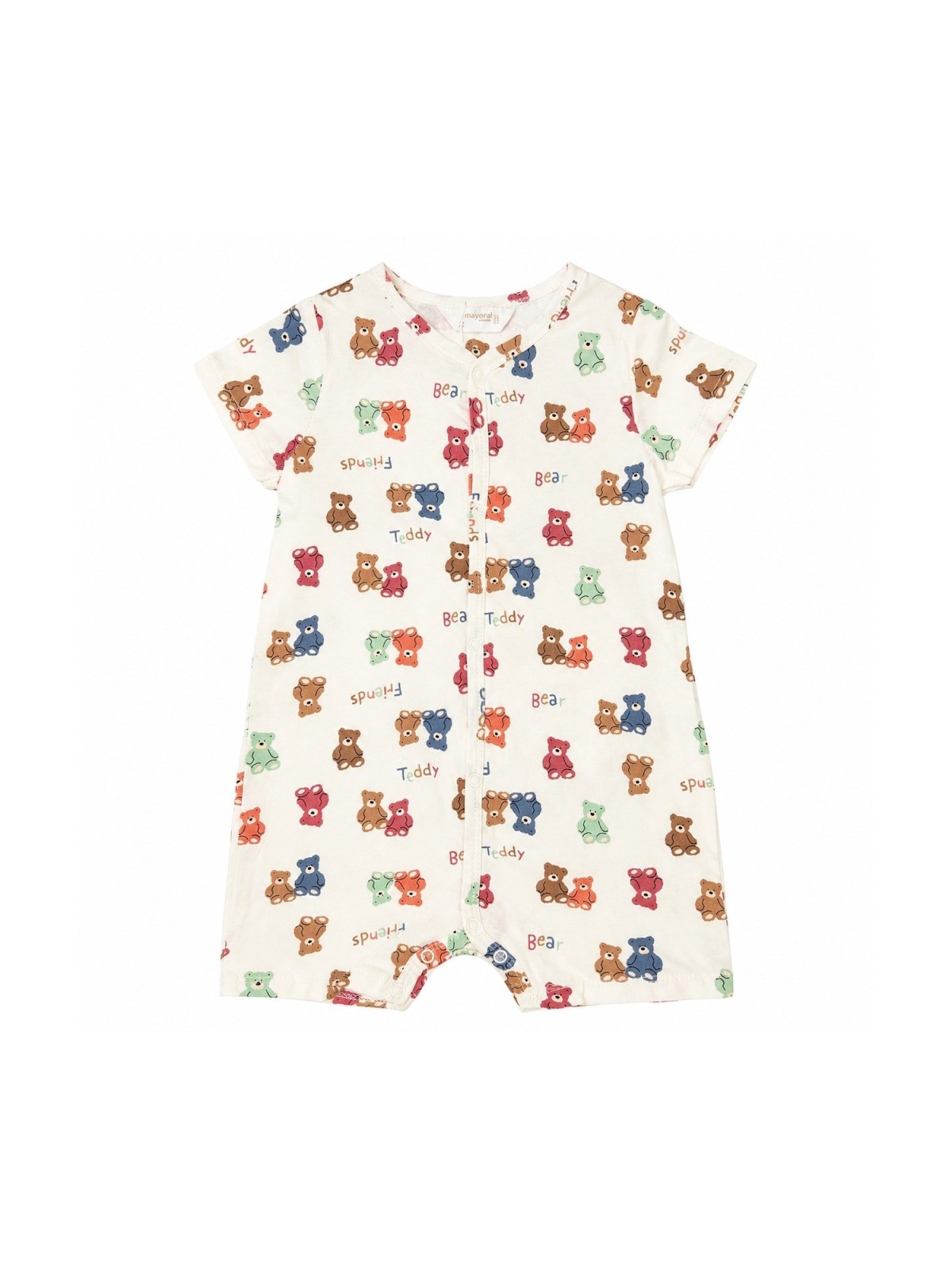 MAYORAL NEWBORN RAMPERS PAJAC DLA NIEMOWLĘCIA KREMOWY W MISIE  1719/74