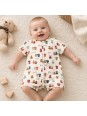 MAYORAL NEWBORN RAMPERS PAJAC DLA NIEMOWLĘCIA KREMOWY W MISIE  1719/74