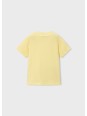 MAYORAL T-SHIRT BLUZKA KOSZULKA NA KRÓTKI RĘKAW DLA CHŁOPCA ŻÓŁTA W REKINY  3080/94