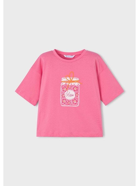 MAYORAL BLUZKA T-SHIRT KOSZULKA NA KRÓTKI RĘKAW DLA DZIEWCZYNKI 3016/26