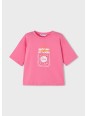 MAYORAL BLUZKA T-SHIRT KOSZULKA NA KRÓTKI RĘKAW DLA DZIEWCZYNKI 3016/26