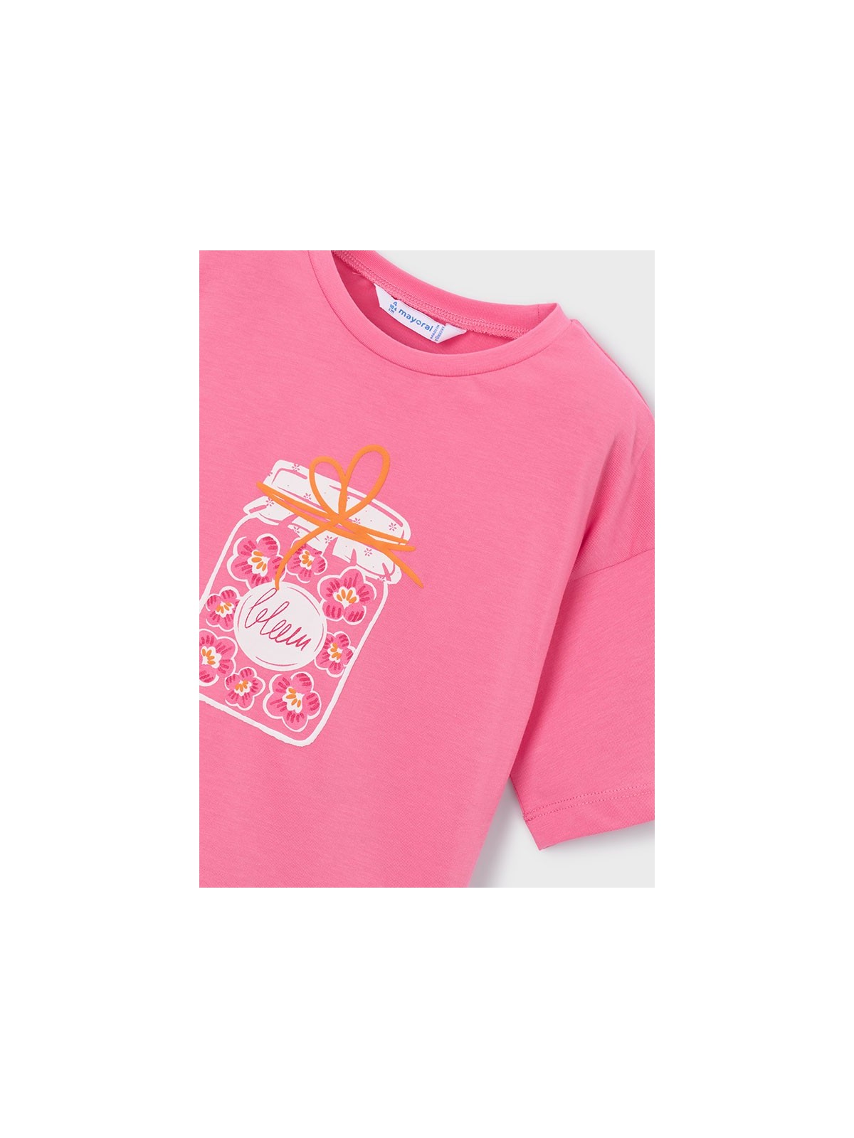 MAYORAL BLUZKA T-SHIRT KOSZULKA NA KRÓTKI RĘKAW DLA DZIEWCZYNKI 3016/26