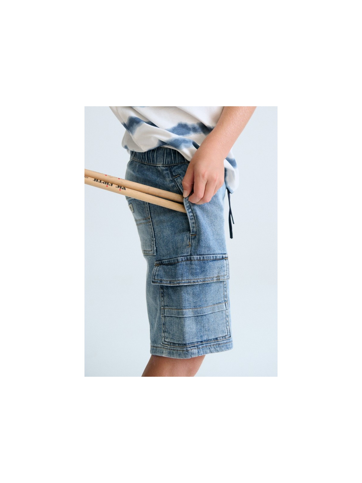 MAYORAL NUKUTAVAKE  KRÓTKIE SPODENKI DLA CHŁOPCA JEANS 6218/32