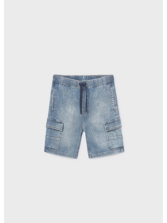 MAYORAL NUKUTAVAKE  KRÓTKIE SPODENKI DLA CHŁOPCA JEANS 6218/32