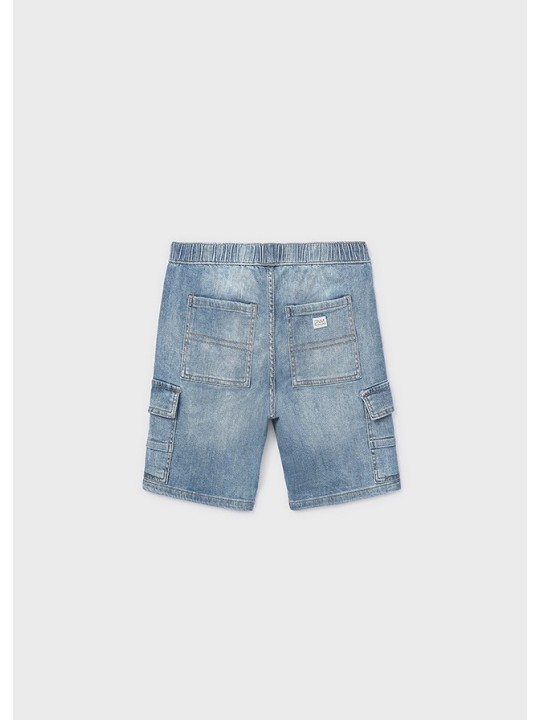 MAYORAL NUKUTAVAKE  KRÓTKIE SPODENKI DLA CHŁOPCA JEANS 6218/32