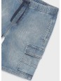 MAYORAL NUKUTAVAKE  KRÓTKIE SPODENKI DLA CHŁOPCA JEANS 6218/32