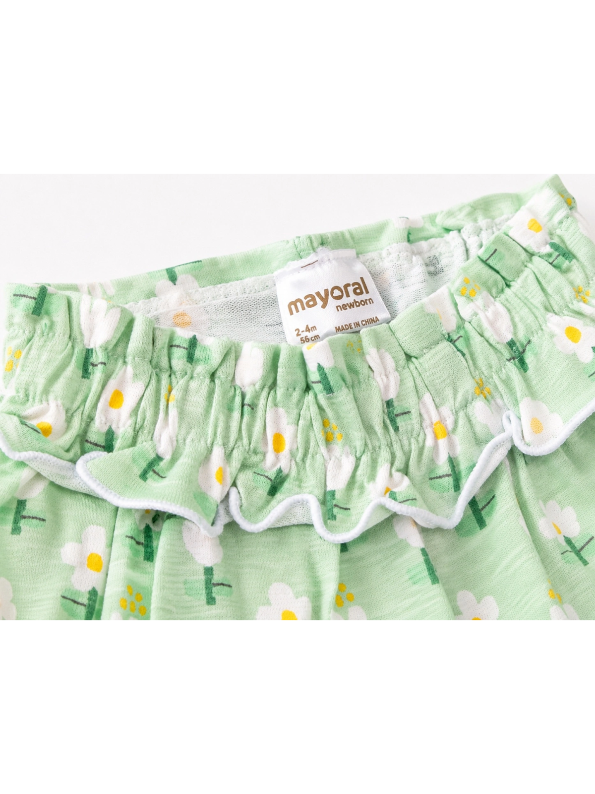 MAYORAL NEWBORN KOMPLET BODY NA KRÓTKI RĘKAW PLUS SPODENKI 1640/47