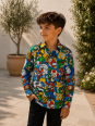OPPOSUITS SUPER MARIO TEEN BOYS KOSZULA CHŁOPIĘCA MŁODZIEŻOWA OSST-1005