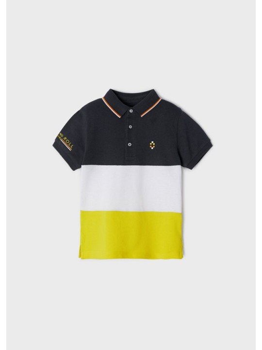 MAYORAL T-SHIRT BLUZKA KOSZULKA POLO NA KRÓTKI RĘKAW DLA CHŁOPCA  3106/93