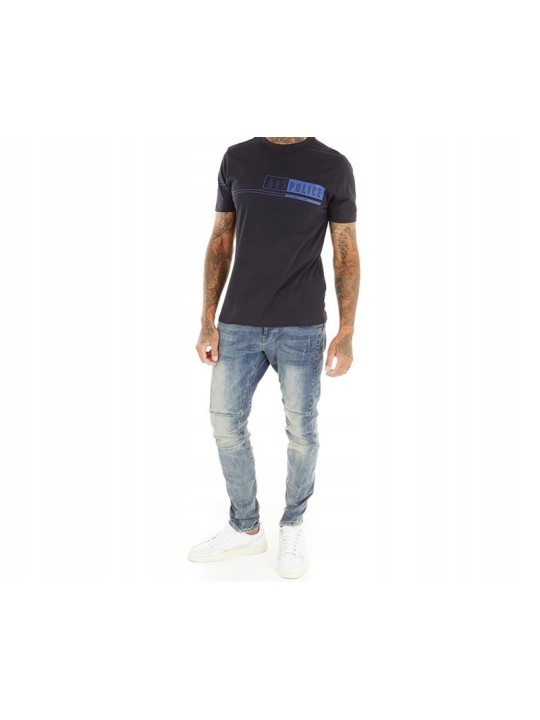 POLICE MILANO T-SHIRT KOSZULKA BLUZKA NA KRÓTKI RĘKAW  GARANAT 109492