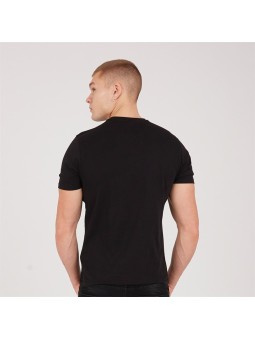POLICE MILANO T-SHIRT KOSZULKA BLUZKA NA KRÓTKI RĘKAW  CZARNA 107720