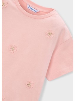 MAYORAL BLUZKA T-SHIRT KOSZULKA NA KRÓTKI RĘKAW DLA DZIEWCZYNKI 3013/12