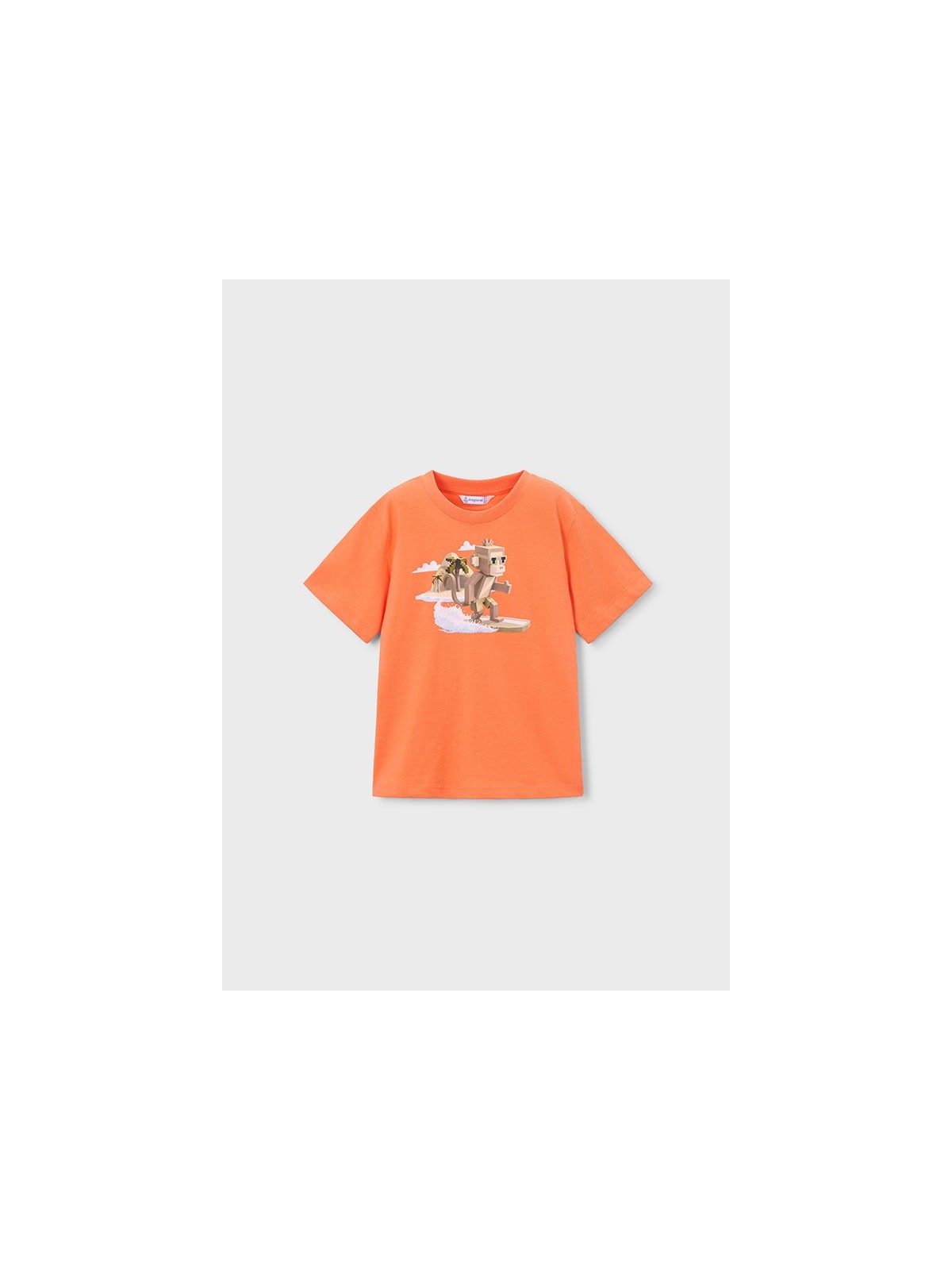MAYORAL T-SHIRT KOSZULKA NA KRÓTKI RĘKAW DLA CHŁOPCA PRINT NADRUK 3077/84