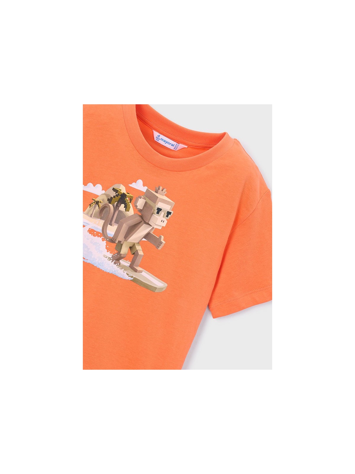 MAYORAL T-SHIRT KOSZULKA NA KRÓTKI RĘKAW DLA CHŁOPCA PRINT NADRUK 3077/84