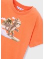 MAYORAL T-SHIRT KOSZULKA NA KRÓTKI RĘKAW DLA CHŁOPCA PRINT NADRUK 3077/84