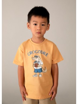 MAYORAL T-SHIRT KOSZULKA NA KRÓTKI RĘKAW DLA CHŁOPCA PRINT NADRUK 3062/31