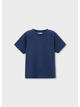 MAYORAL T-SHIRT BLUZKA KOSZULKA NA KRÓTKI RĘKAW DLA CHŁOPCA GRANAT 3061/58