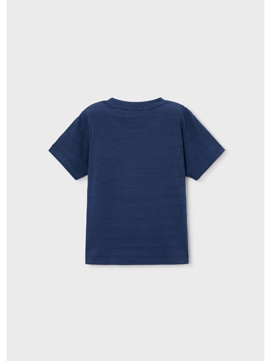MAYORAL T-SHIRT BLUZKA KOSZULKA NA KRÓTKI RĘKAW DLA CHŁOPCA GRANAT 3061/58