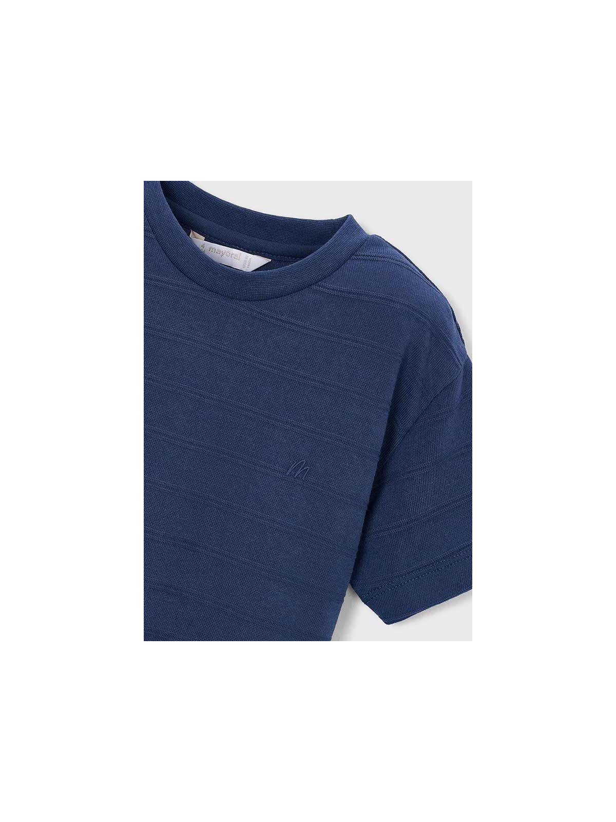 MAYORAL T-SHIRT BLUZKA KOSZULKA NA KRÓTKI RĘKAW DLA CHŁOPCA GRANAT 3061/58