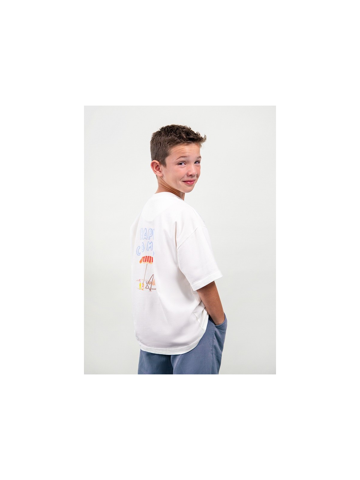 MAYORAL T-SHIRT BLUZKA KOSZULKA NA KRÓTKI RĘKAW THE BOSTON KIDS 6043/301