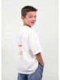MAYORAL T-SHIRT BLUZKA KOSZULKA NA KRÓTKI RĘKAW THE BOSTON KIDS 6043/301