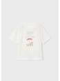 MAYORAL T-SHIRT BLUZKA KOSZULKA NA KRÓTKI RĘKAW THE BOSTON KIDS 6043/301