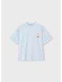 MAYORAL T-SHIRT BLUZKA KOSZULKA NA KRÓTKI RĘKAW THE BOSTON KIDS 6045/403