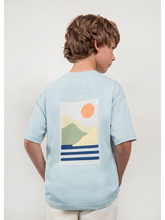 MAYORAL T-SHIRT BLUZKA KOSZULKA NA KRÓTKI RĘKAW THE BOSTON KIDS 6045/403