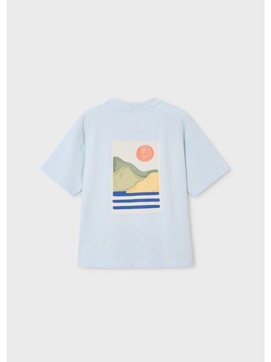 MAYORAL T-SHIRT BLUZKA KOSZULKA NA KRÓTKI RĘKAW THE BOSTON KIDS 6045/403