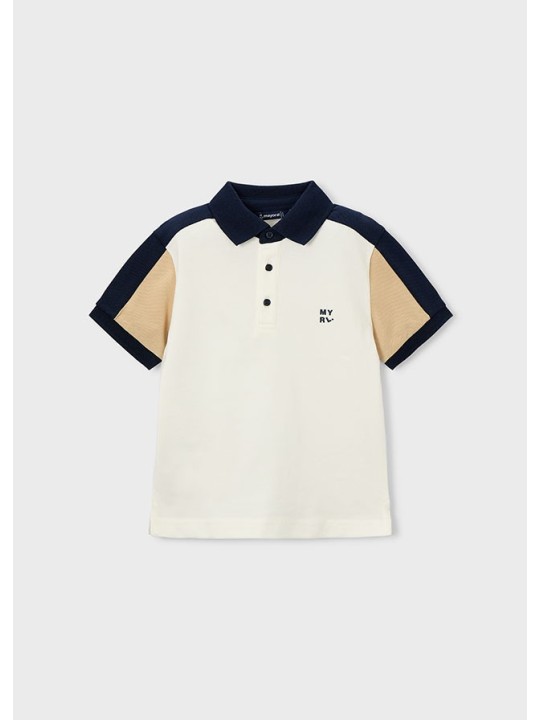 MAYORAL T-SHIRT BLUZKA KOSZULKA POLO DLA CHŁOPCA NA KRÓTKI RĘKAW 3109/41