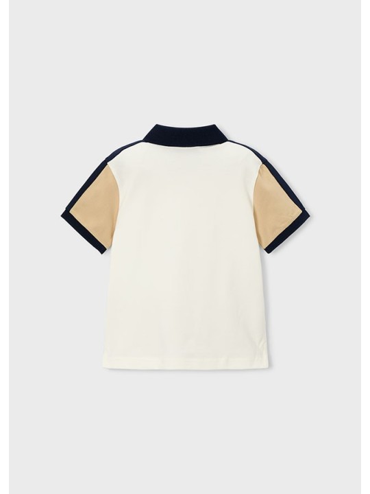 MAYORAL T-SHIRT BLUZKA KOSZULKA POLO DLA CHŁOPCA NA KRÓTKI RĘKAW 3109/41