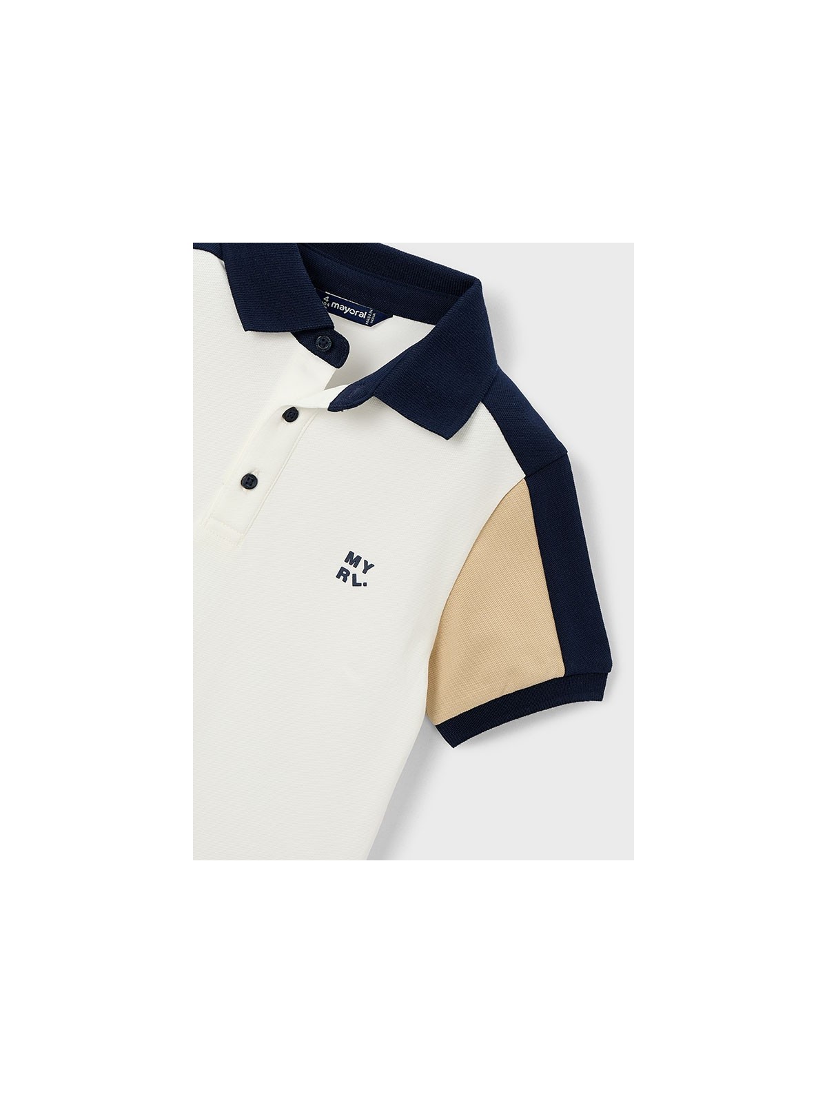 MAYORAL T-SHIRT BLUZKA KOSZULKA POLO DLA CHŁOPCA NA KRÓTKI RĘKAW 3109/41