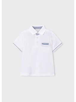 MAYORAL  T-SHIRT BLUZKA KOSZULKA POLO DLA CHŁOPCA NA KRÓTKI RĘKAW 3103/73