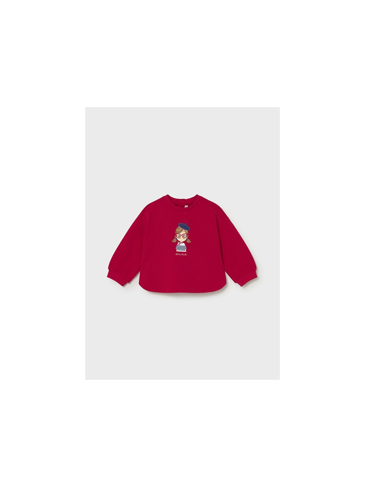 MAYORAL BABY  BLUZA  DLA DZIEWCZYNKI CZERWONA 1495/82