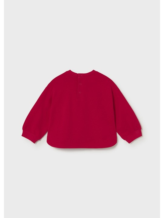 MAYORAL BABY  BLUZA  DLA DZIEWCZYNKI CZERWONA 1495/82