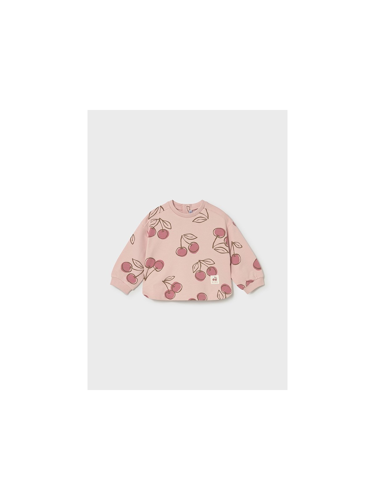 MAYORAL BABY  BLUZA  DLA DZIEWCZYNKI RÓŻOWA W WIŚIENKI 1495/81