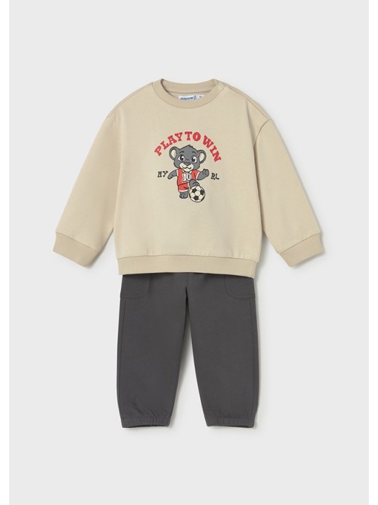 MAYORAL NEWBORN KOMPLET  BLUZA PLUS SPODNIE DRESOWE 1832/65