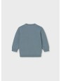 MAYORAL BABY SWETER DLA CHŁOPCA TURKUSOWY Z PIESKIEM  1308/11