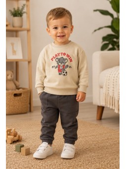 MAYORAL NEWBORN KOMPLET  BLUZA PLUS SPODNIE DRESOWE 1832/65